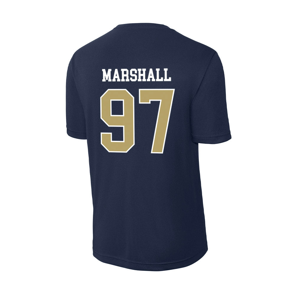 Georgia Tech - NCAA Football : Landen Marshall - Activewear T-Shirt-1