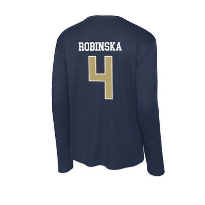 Georgia Tech - NCAA Women's Volleyball : Gabriela Robinska - Activewear Long Sleeve T-Shirt-1