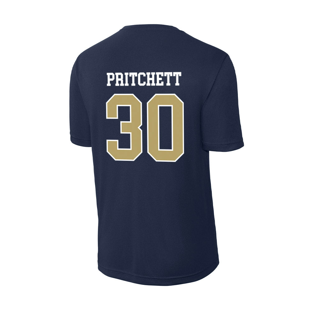 Georgia Tech - NCAA Football : Lawson Pritchett - Activewear T-Shirt-1