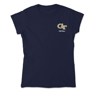 Georgia Tech - NCAA Football : Clayton Powell-Lee - Soft Style Women’s T-Shirt-0