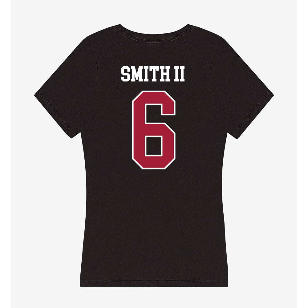 Oklahoma - NCAA Football : Nigel Smith II - Women's V-Neck T-Shirt-1