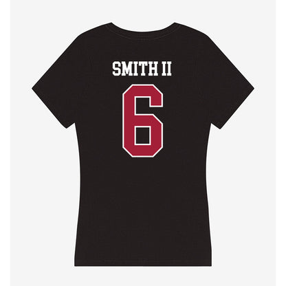 Oklahoma - NCAA Football : Nigel Smith II - Women's V-Neck T-Shirt-1