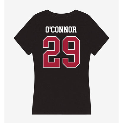 Oklahoma - NCAA Women's Soccer : Morgan O'Connor - Women's V-Neck T-Shirt-1
