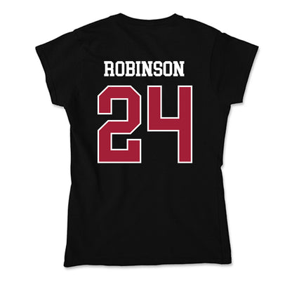 Oklahoma - NCAA Football : Xavier Robinson - Soft Style Women’s T-Shirt-1