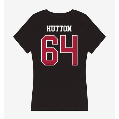 Oklahoma - NCAA Football : Sean Hutton - Women's V-Neck T-Shirt-1
