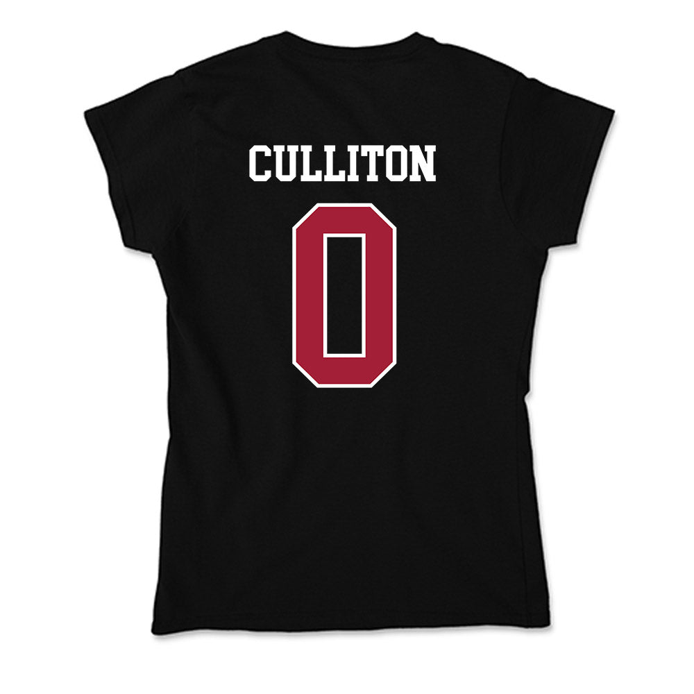 Oklahoma - NCAA Women's Basketball : Beatrice Culliton - Soft Style Women’s T-Shirt-1