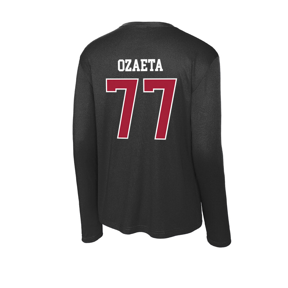 Oklahoma - NCAA Football : Heath Ozaeta - Activewear Long Sleeve T-Shirt-1