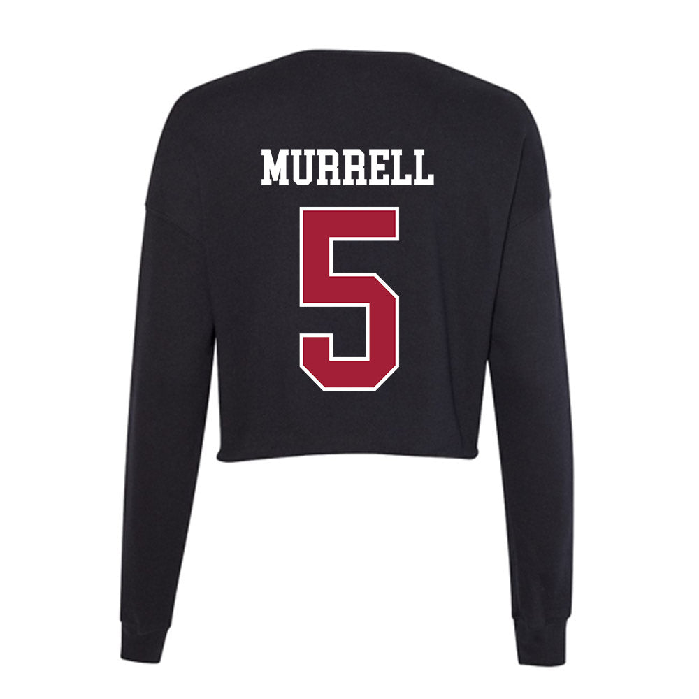 Oklahoma - NCAA Women's Soccer : Hadley Murrell - Women's Cropped Crew Fleece-1