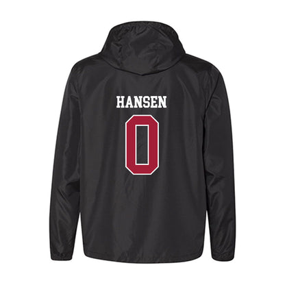 Oklahoma - NCAA Men's Basketball : Jake Hansen - Windbreaker-1