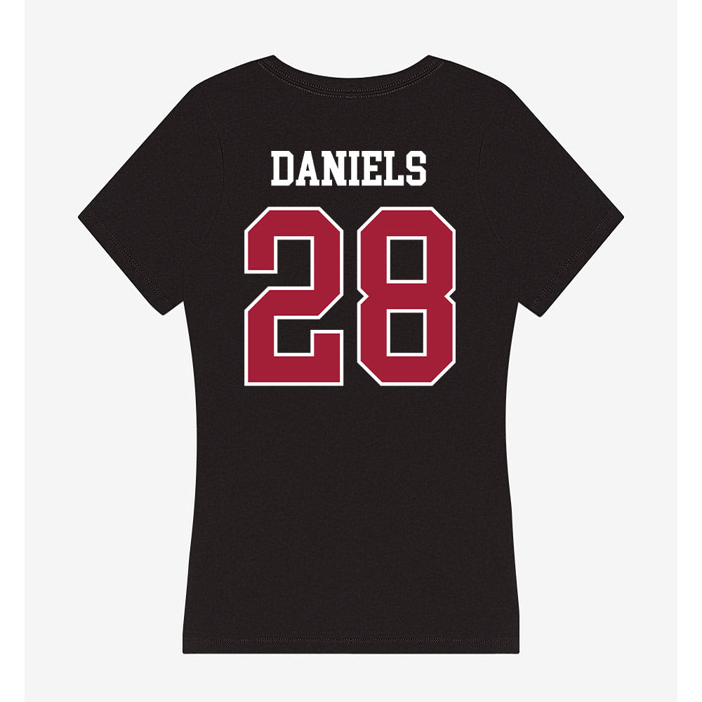 Oklahoma - NCAA Football : Kj Daniels - Women's V-Neck T-Shirt-1