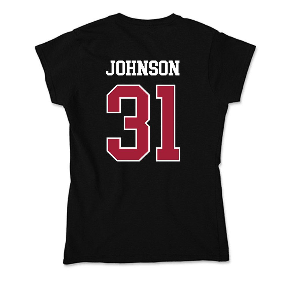Oklahoma - NCAA Baseball : Cameron Johnson - Soft Style Women’s T-Shirt-1