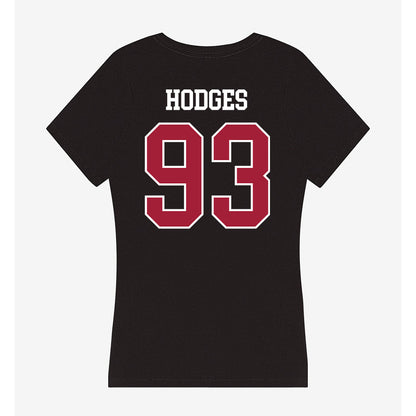Oklahoma - NCAA Football : Ace Hodges - Women's V-Neck T-Shirt-1