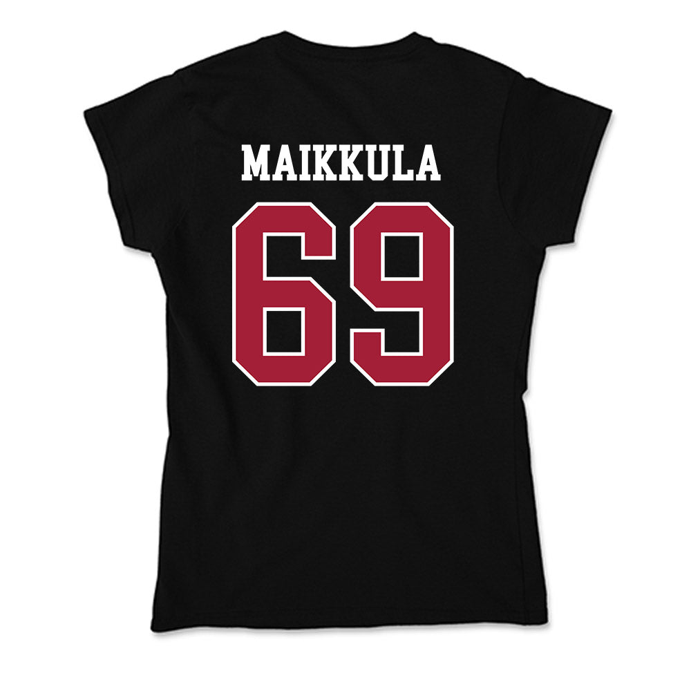 Oklahoma - NCAA Football : Jake Maikkula - Soft Style Women’s T-Shirt-1