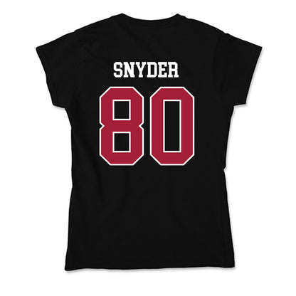Oklahoma - NCAA Football : Jakeb Snyder - Soft Style Women’s T-Shirt-1