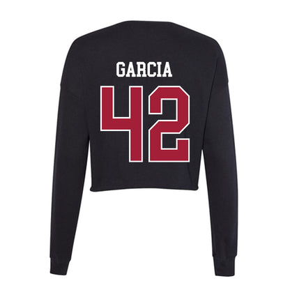 Oklahoma - NCAA Softball : Gabriella Garcia - Women's Cropped Crew Fleece-1