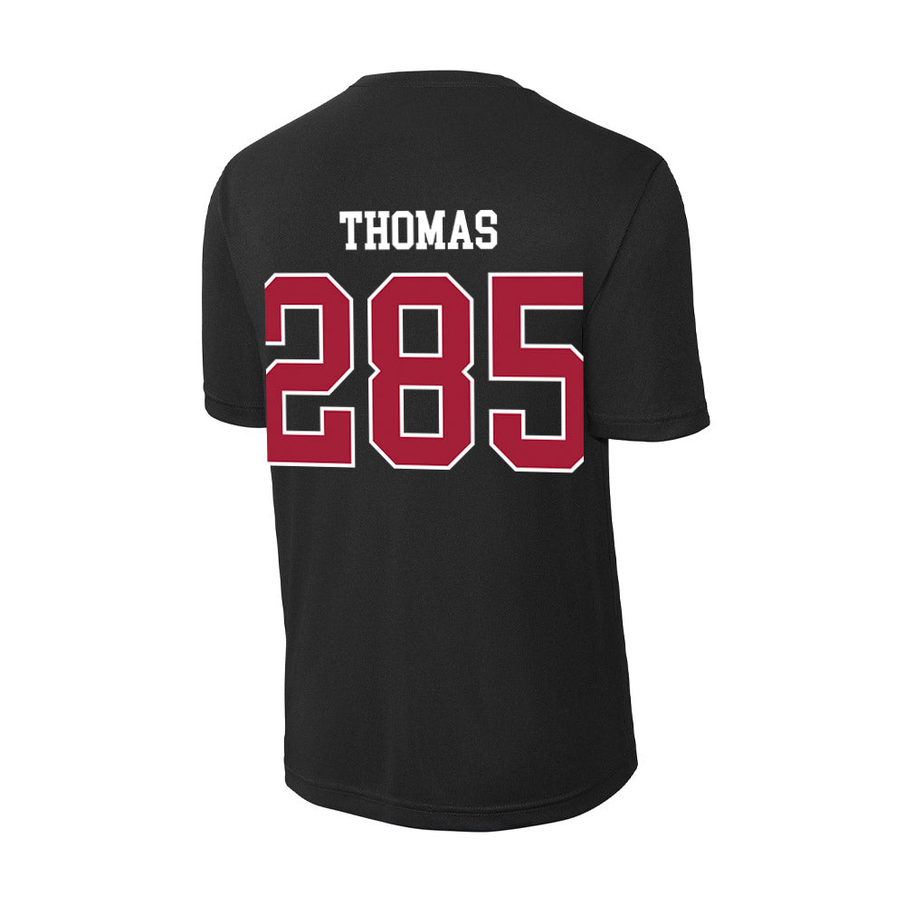 Oklahoma - NCAA Wrestling : Ricky Thomas - Activewear T-Shirt-1