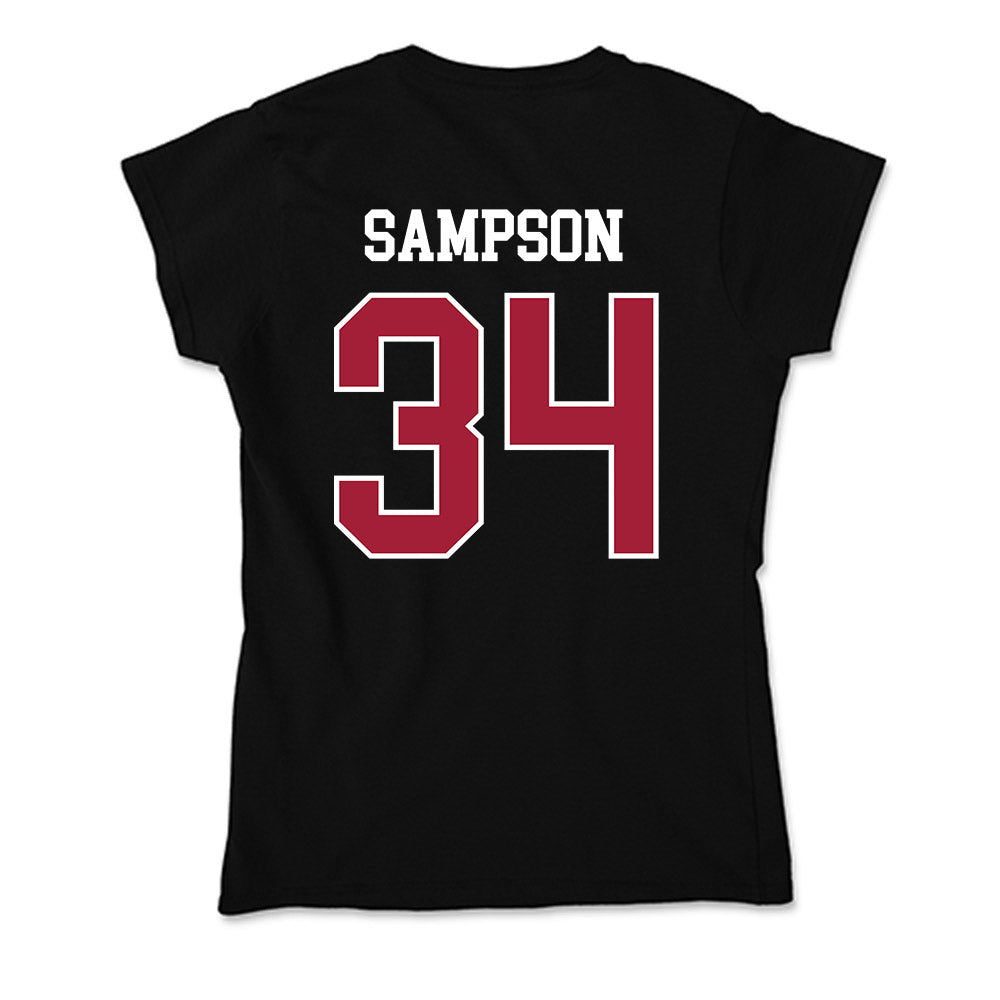 Oklahoma - NCAA Baseball : Beau Sampson - Soft Style Women’s T-Shirt-1