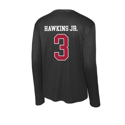 Oklahoma - NCAA Football : Michael Hawkins Jr. - Activewear Long Sleeve T-Shirt-1