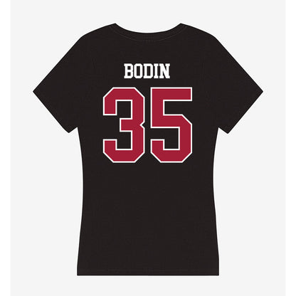 Oklahoma - NCAA Baseball : Jason Bodin - Women's V-Neck T-Shirt-1