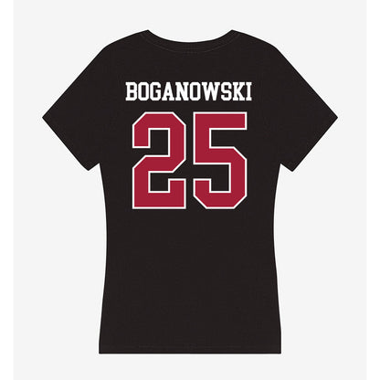 Oklahoma - NCAA Football : Michael Boganowski - Women's V-Neck T-Shirt-1