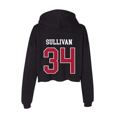 Oklahoma - NCAA Women's Soccer : Callie Sullivan - Women's Crop Fleece Hoodie-1