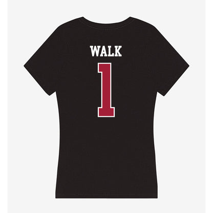 Oklahoma - NCAA Baseball : Jason Walk - Women's V-Neck T-Shirt-1