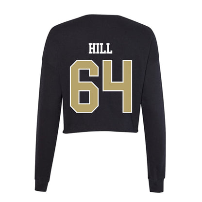 Central Florida - NCAA Football : Shaheem Hill - Women's Cropped Crew Fleece-1