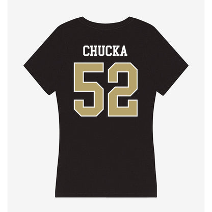 Central Florida - NCAA Baseball : Stephen Chucka - Women's V-Neck T-Shirt-1