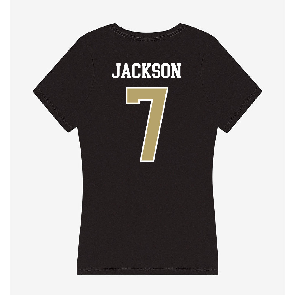 Central Florida - NCAA Football : Antione Jackson - Women's V-Neck T-Shirt-1