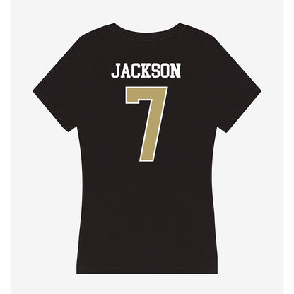 Central Florida - NCAA Football : Antione Jackson - Women's V-Neck T-Shirt-1