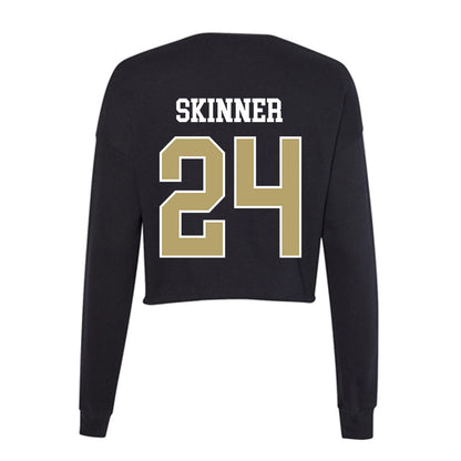 Central Florida - NCAA Baseball : Zak Skinner - Women's Cropped Crew Fleece-1