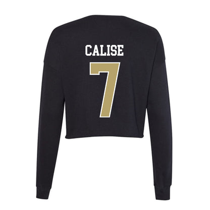 Central Florida - NCAA Baseball : Braden Calise - Women's Cropped Crew Fleece-1