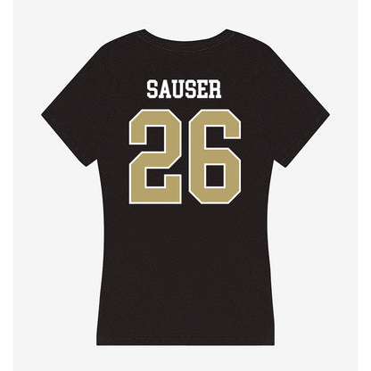 Central Florida - NCAA Baseball : Matt Sauser - Women's V-Neck T-Shirt-1