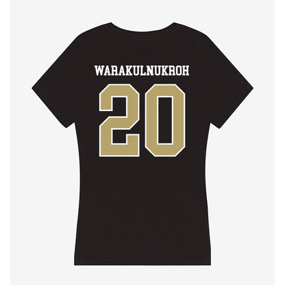 Central Florida - NCAA Men's Basketball : Poohpha Warakulnukroh - Women's V-Neck T-Shirt-1