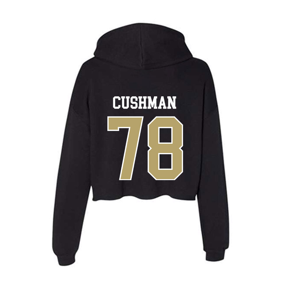 Central Florida - NCAA Football : Preston Cushman - Women's Crop Fleece Hoodie-1