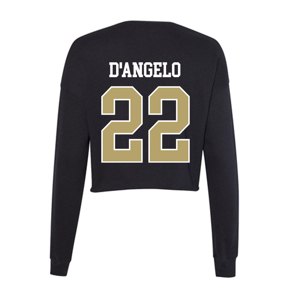 Central Florida - Dance Team : Ella D'Angelo - Women's Cropped Crew Fleece-1