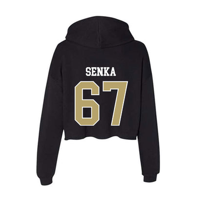 Central Florida - NCAA Football : Noah Senka - Women's Crop Fleece Hoodie-1