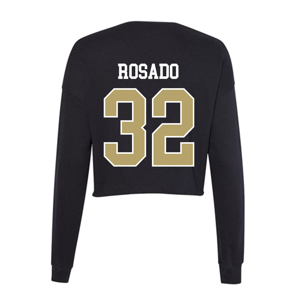 Central Florida - NCAA Baseball : Kaniel Rosado - Women's Cropped Crew Fleece-1