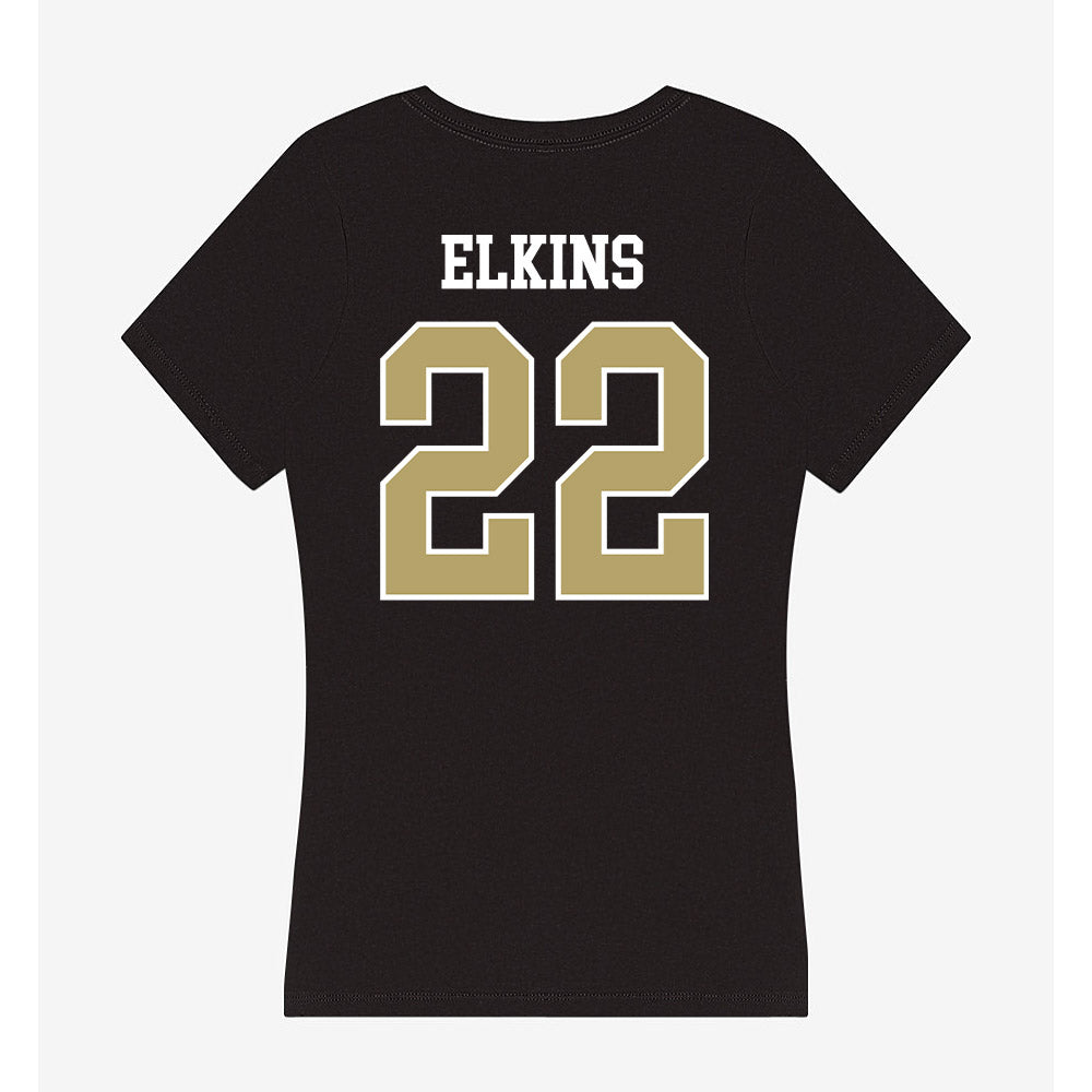Central Florida - NCAA Softball : Lena Elkins - Women's V-Neck T-Shirt-1