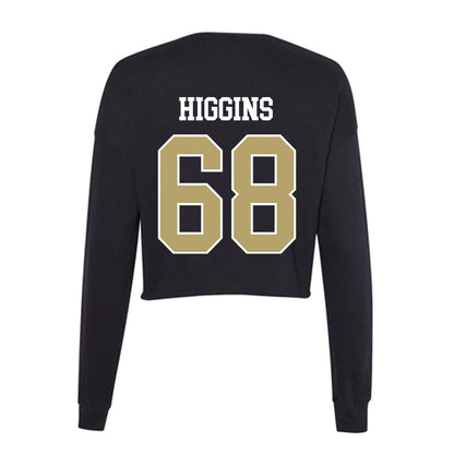 Central Florida - NCAA Football : Ethan Higgins - Women's Cropped Crew Fleece-1
