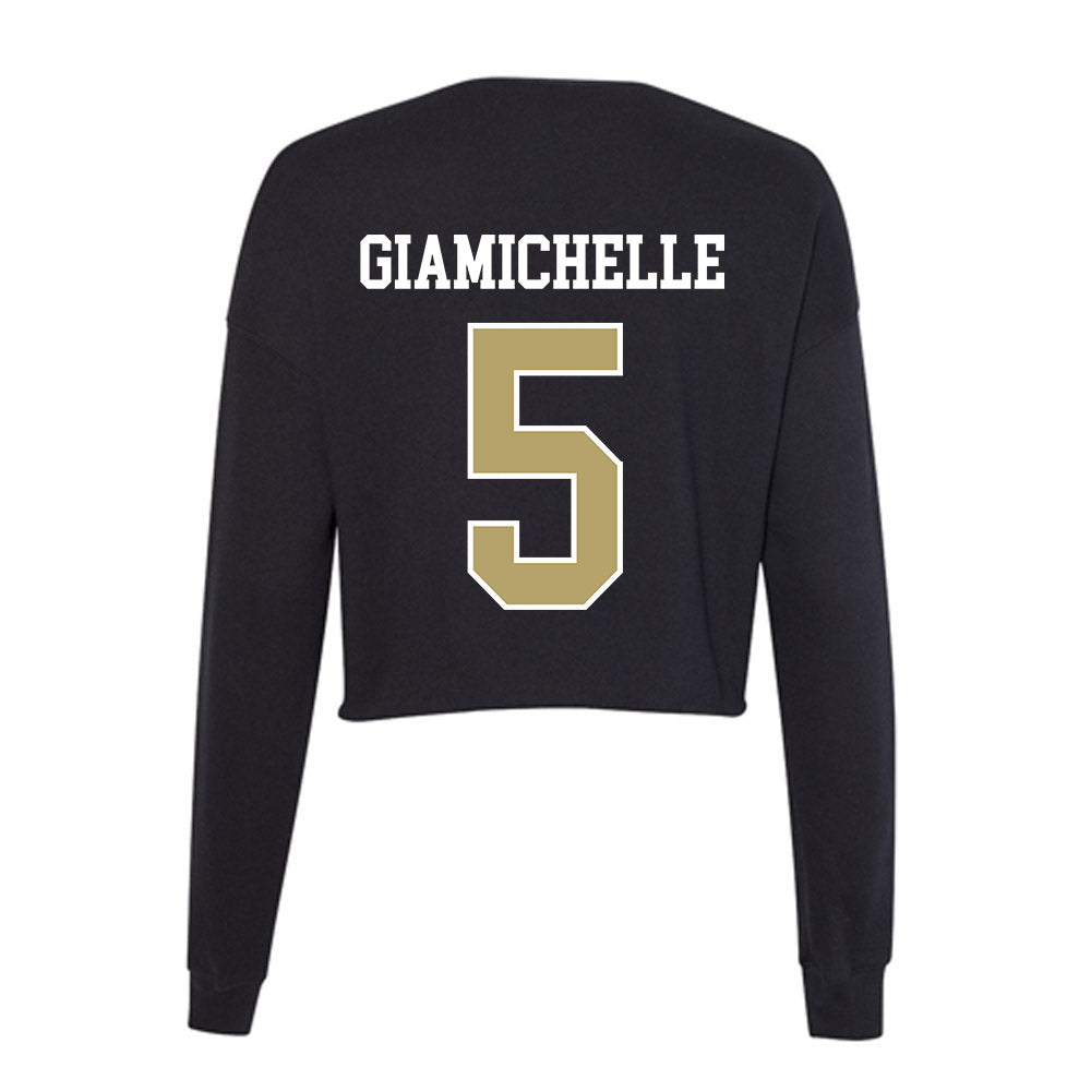 Central Florida - NCAA Men's Tennis : Santiago Giamichelle - Women's Cropped Crew Fleece-1