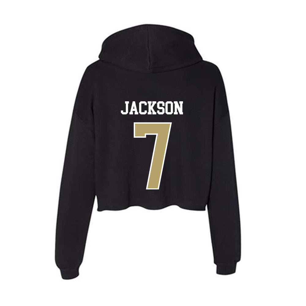 Central Florida - NCAA Football : Antione Jackson - Women's Crop Fleece Hoodie-1