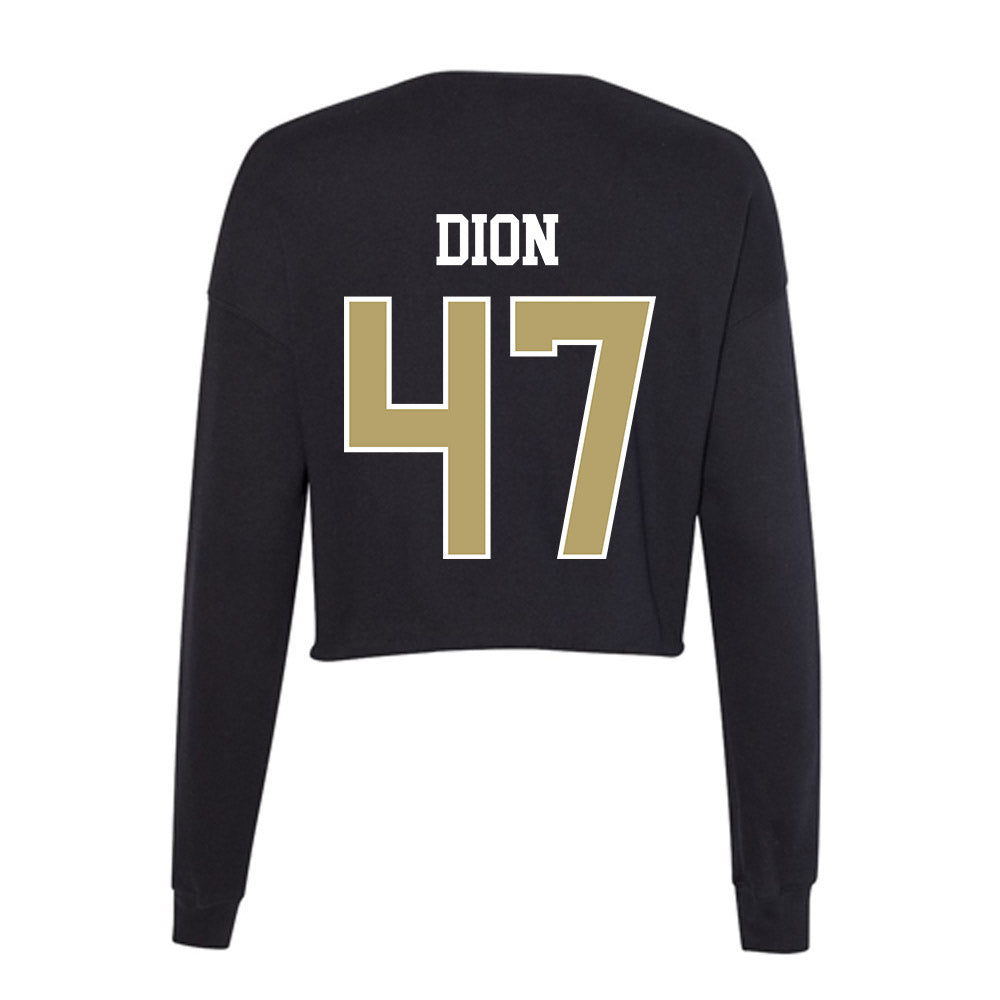 Central Florida - NCAA Baseball : Wyatt Dion - Women's Cropped Crew Fleece-1