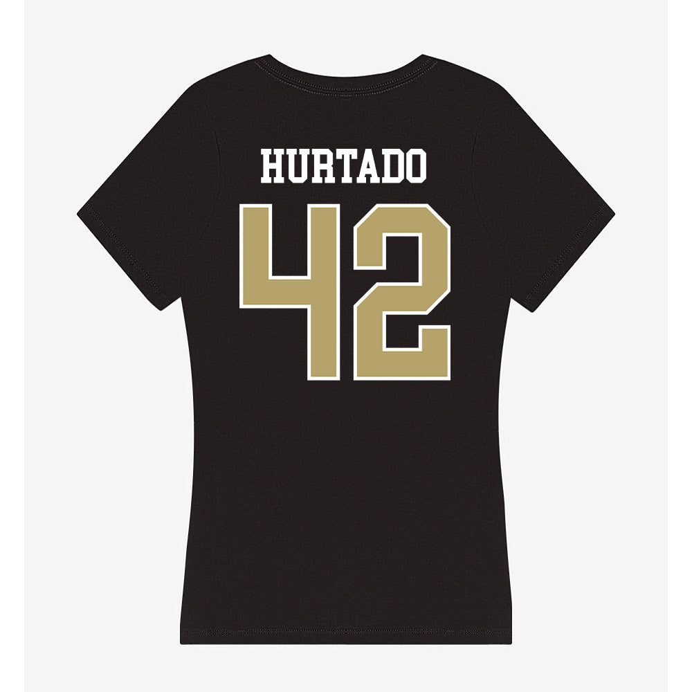 Central Florida - NCAA Baseball : Sebastian Hurtado - Women's V-Neck T-Shirt-1