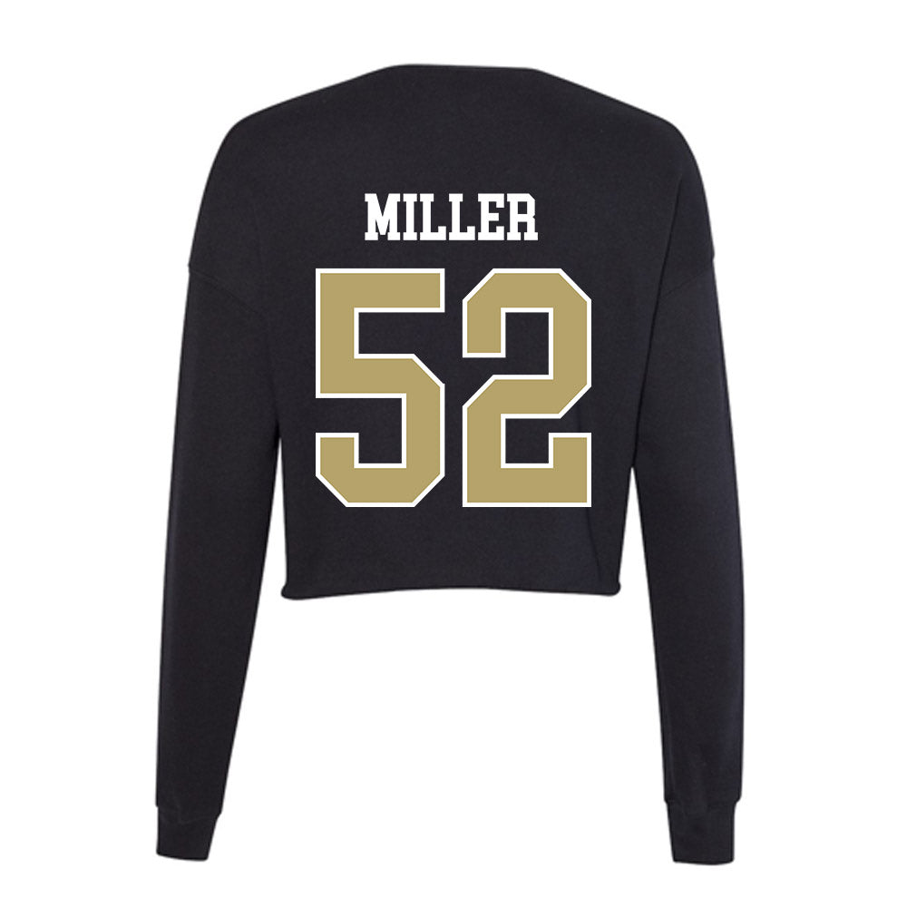 Central Florida - NCAA Football : Carter Miller - Women's Cropped Crew Fleece-1