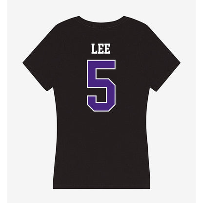 Northwestern - NCAA Baseball : Yonghoon Lee - Classic Shersey Women's V-Neck T-Shirt-1