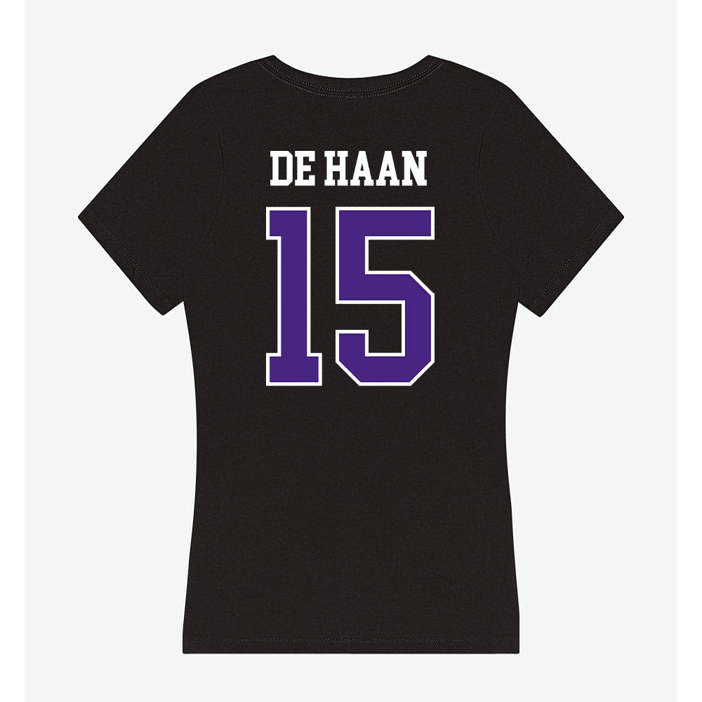 Northwestern - NCAA Women's Field Hockey : Annika de Haan - Classic Shersey Women's V-Neck T-Shirt-1