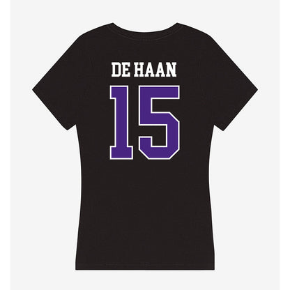 Northwestern - NCAA Women's Field Hockey : Annika de Haan - Classic Shersey Women's V-Neck T-Shirt-1