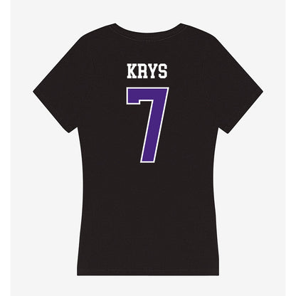 Northwestern - NCAA Women's Field Hockey : Aerin Krys - Classic Shersey Women's V-Neck T-Shirt-1