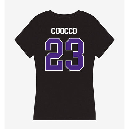 Northwestern - NCAA Women's Lacrosse : Jenika Cuocco - Classic Shersey Women's V-Neck T-Shirt-1
